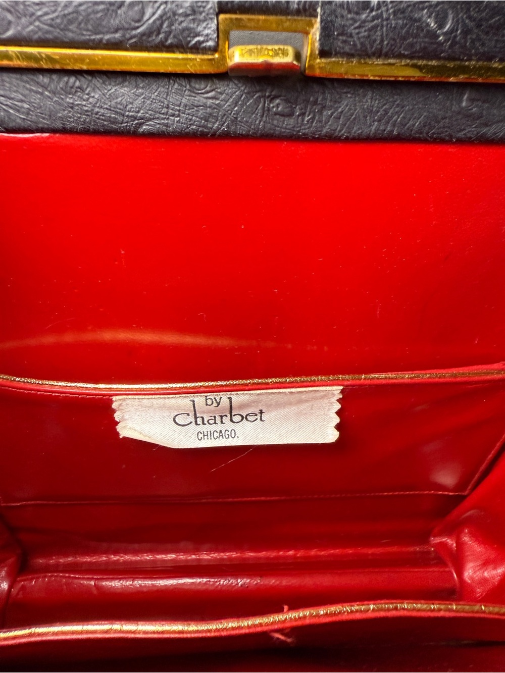Charbet genuine ostrich bag - Picture 5 of 7